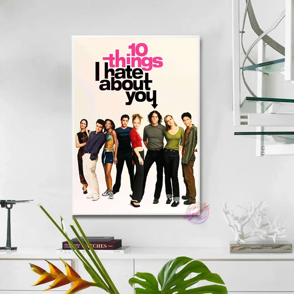 10 Things I Hate About You Poster Canvas Wall Art Picture Modern Home Decoration Prints Gift