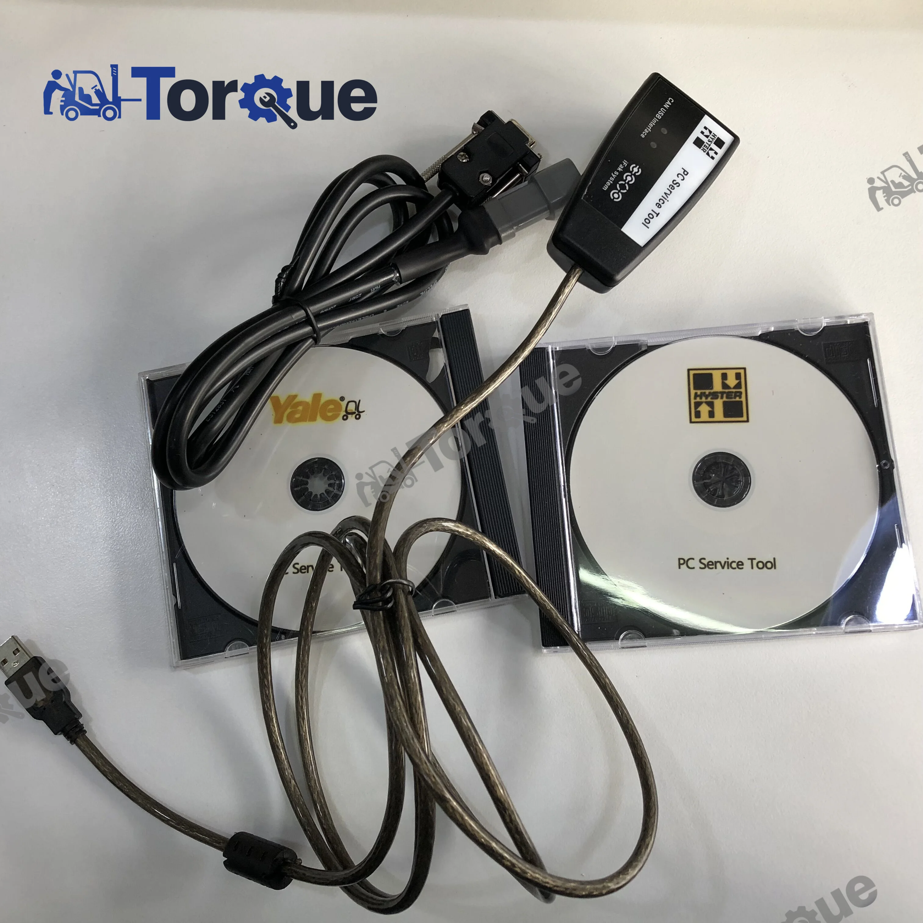 for Hyster Yale Forklift Truck Diagnostic Tool Scanner Ifak CAN USB Interface Yale Hyster PC Service Tool