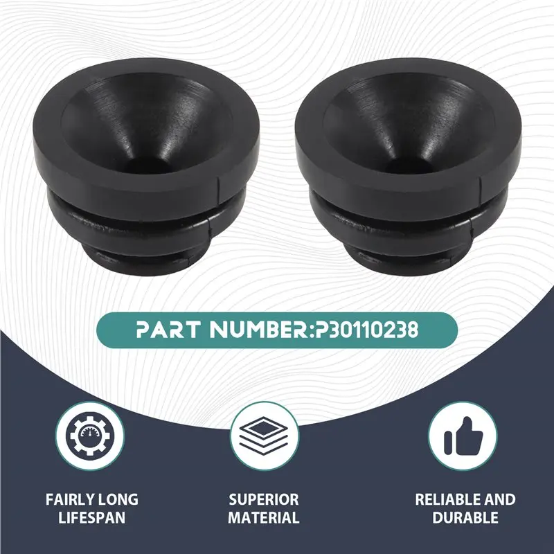 A02Q-4 Piece Engine Cover Rubber Sleeve Cover Pad Buffer Block P30110238 Rubber Automotive Supplies For Mazda CX9 CX4 CX5