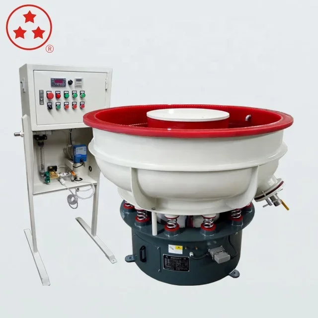 400 liters Surface finishing vibratory metal deburring machine