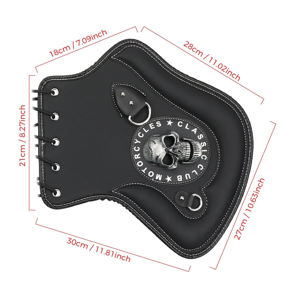 Motorfiets PU Leer Voorste Warmte Zadel Schild Deflectors Voor Kawasaki Voor Touring Road Glide Sportster Dyna Softail Voor Yamaha