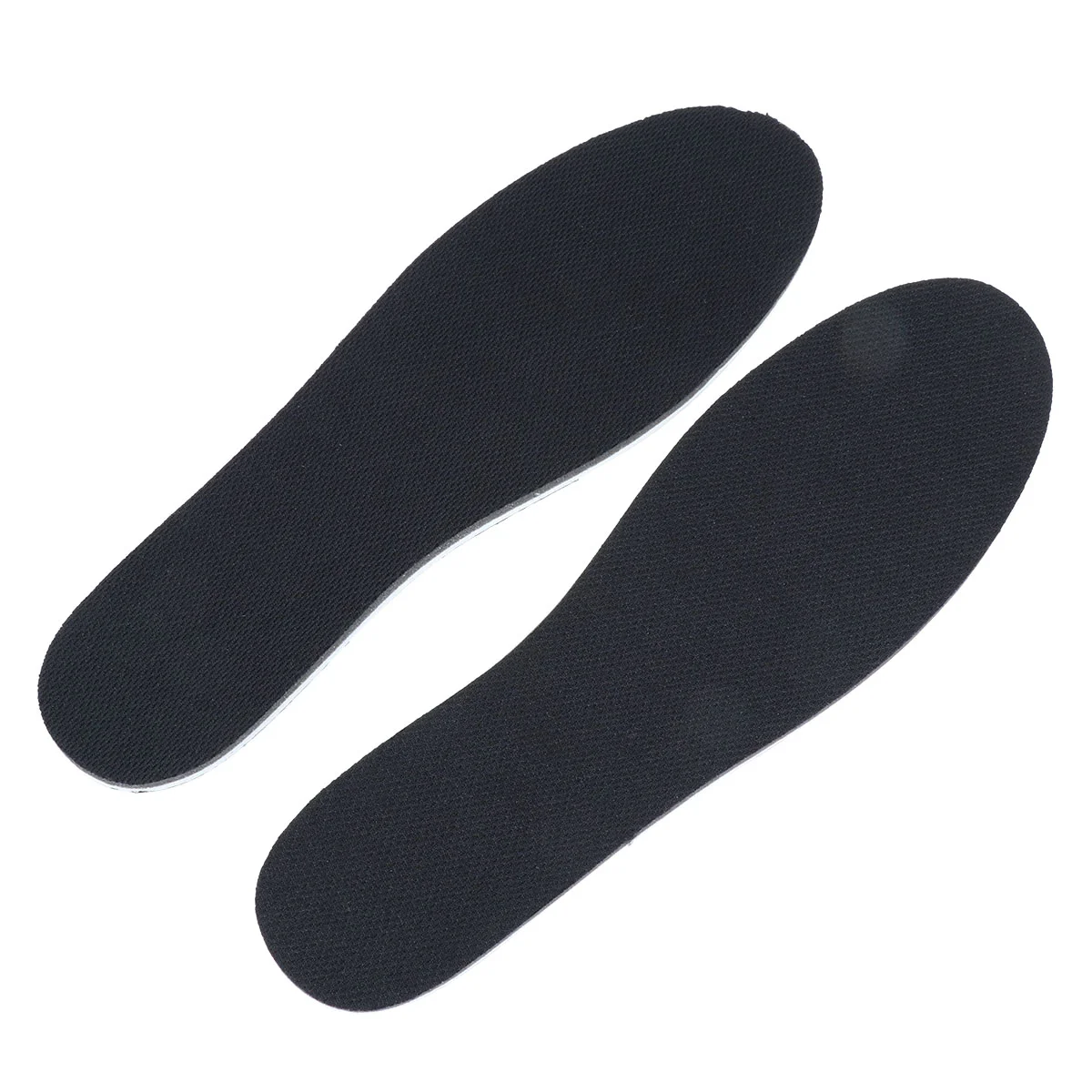 

1 Pair 2CM Increased Insole Invisible Increase Insoles Full Pad Comfort Male And Female Sponge Insoles(Black)