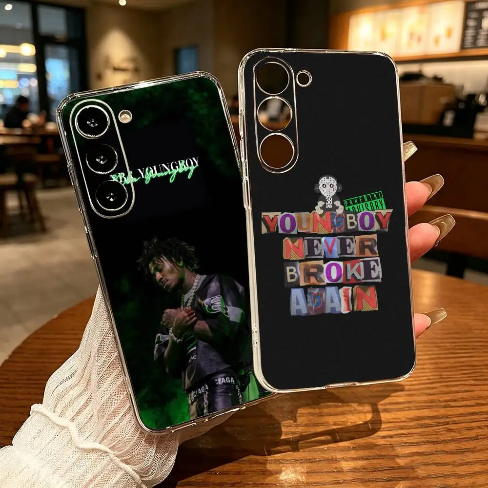 Stylish R-Rapper nba youngboy  Transparent Phone Case for Samsung A10 12 20 21S 30 31 40 50 51 52 70 71 Cover
