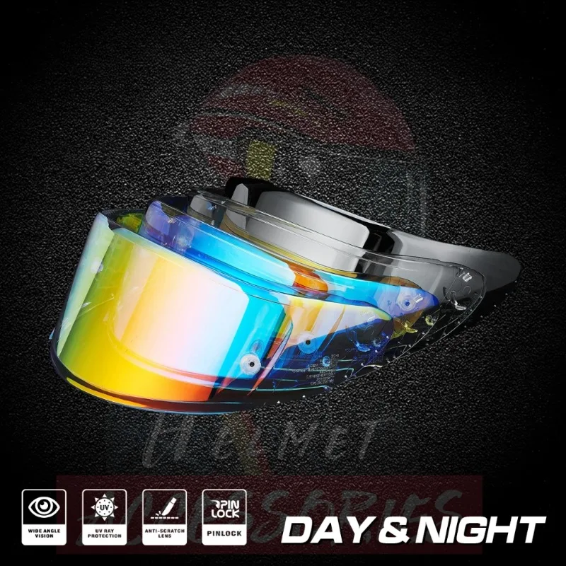 

Модель козырька для мотоциклетного шлема с защитой от УФ-лучей, чехол для SHOEI X14 X-14 Z7 Z-7 X-Spirit 3, анфас, козырек для шлема, зеркальная линза