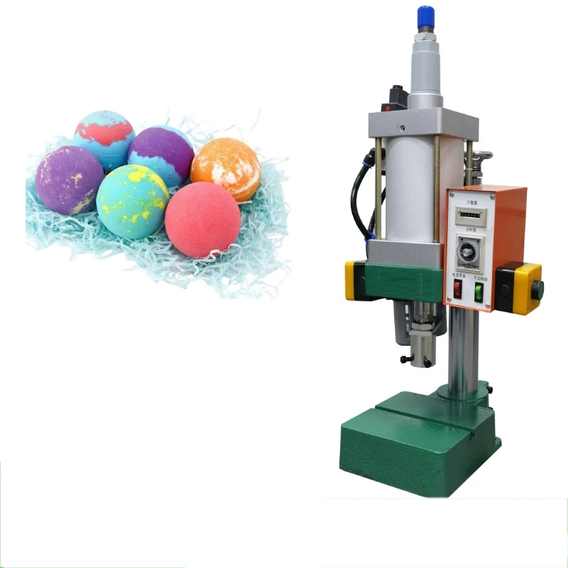 

Stainless Steel Pneumatic Solid Shampoo bar Hand Press Machine