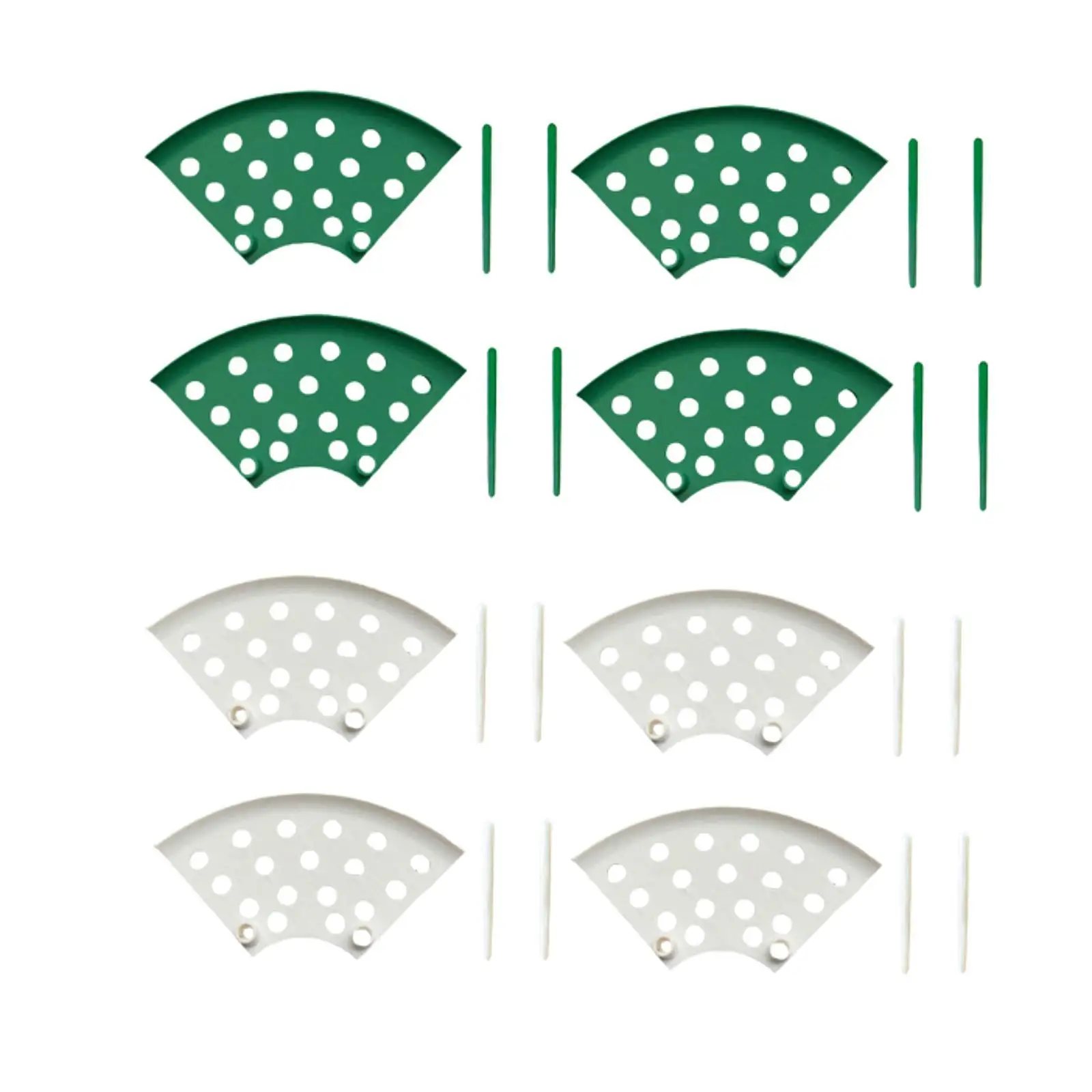 

4Pcs Strawberry Supports Lightweight Keep Berries Clean with Stakes Reusable Easy to Install Waterproof Strawberry Growing Racks