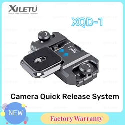 XILETU XQD-1 Camera Quick Release Plate Clip Shoulder Hanging Accessories Arca Swiss Clamp Quick Switch Kit for Tripod Slider