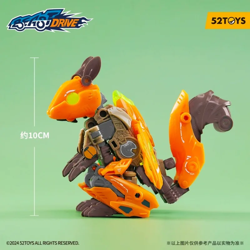 52TOYS BEASTDRIVE BD-08 SKY tail، تجميع الروبوت، التحويل في السنجاب والمقاتل، شخصية الحركة، هدية قابلة للجمع #3