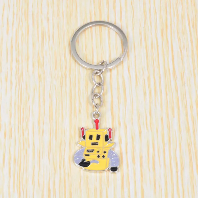 Горячая игра серии ROBLOX мультяшная фигурка металлический брелок индивидуальный стиль рюкзак модный кулон друг подарки на день рождения