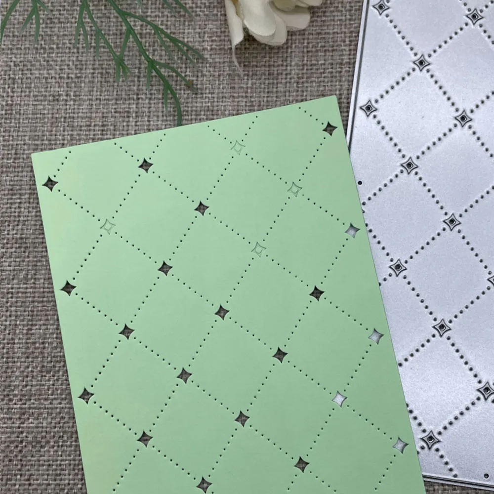 

Star rectangular frame Metal Cutting Dies For DIY Scrapbooking Decorative Embossing Handcraft Die Cutting Template Mold