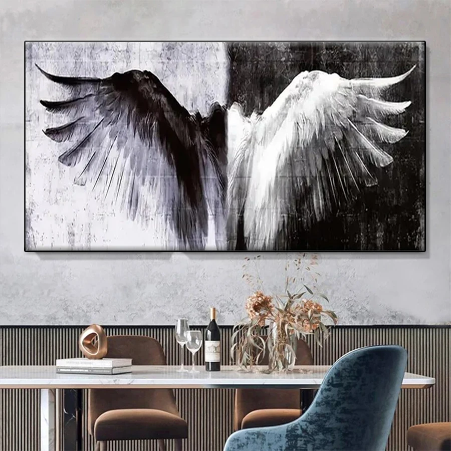 

Алмазная вышивка 5D: Абстрактное искусство, крылья ангела из страз, алмазная мозаика, вышивка крестом, ручная работа, подарок