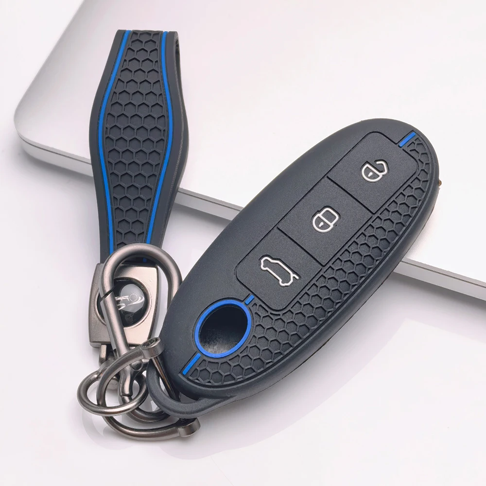 Key Fob Cover for Dongfeng Fengguang 330 360 IX5 IX7 Aeolus AX3 A30 L60 Forthing T5L SX6 Rich 6 Paladin Yulon Luxgen U7 3