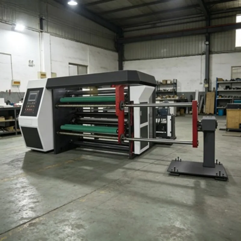 PLC-Controlled High-Speed Slitting Machine for Adhesive Tape/Label Rolls