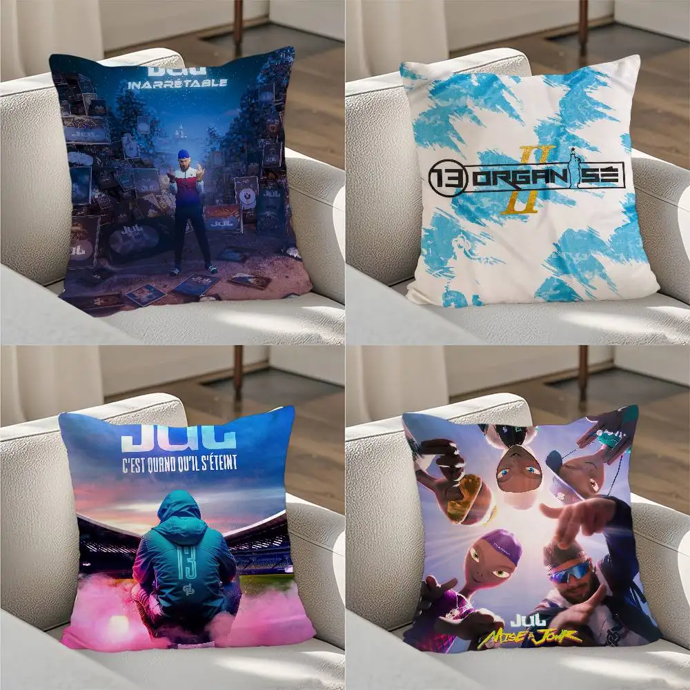 

J-Jul Inarretable Pillow Case Luxury Double-sided For Car Pillows 45x45 Cushions Cover Home and Decoration Sofa Pillow case