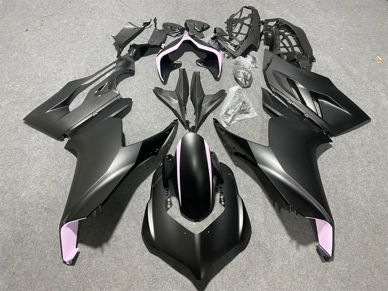 Fairings Kit Fit For Panigale v2 2020 2021 2022 Bodywork Set 20 21 22 Abs High Quality Injection Matte black