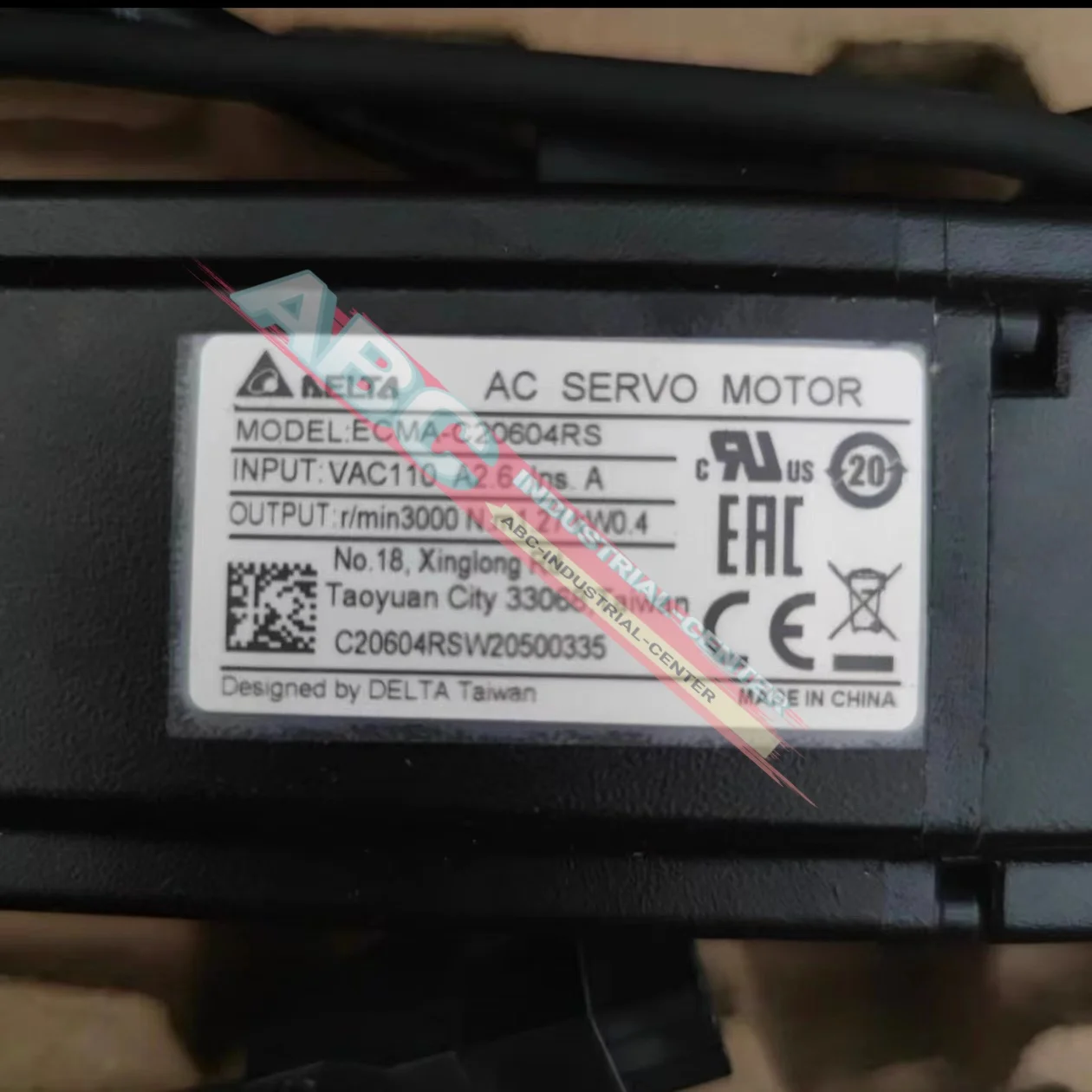 새로운 서보 모터 ECMA-C20604RS ECMA-C20604SS