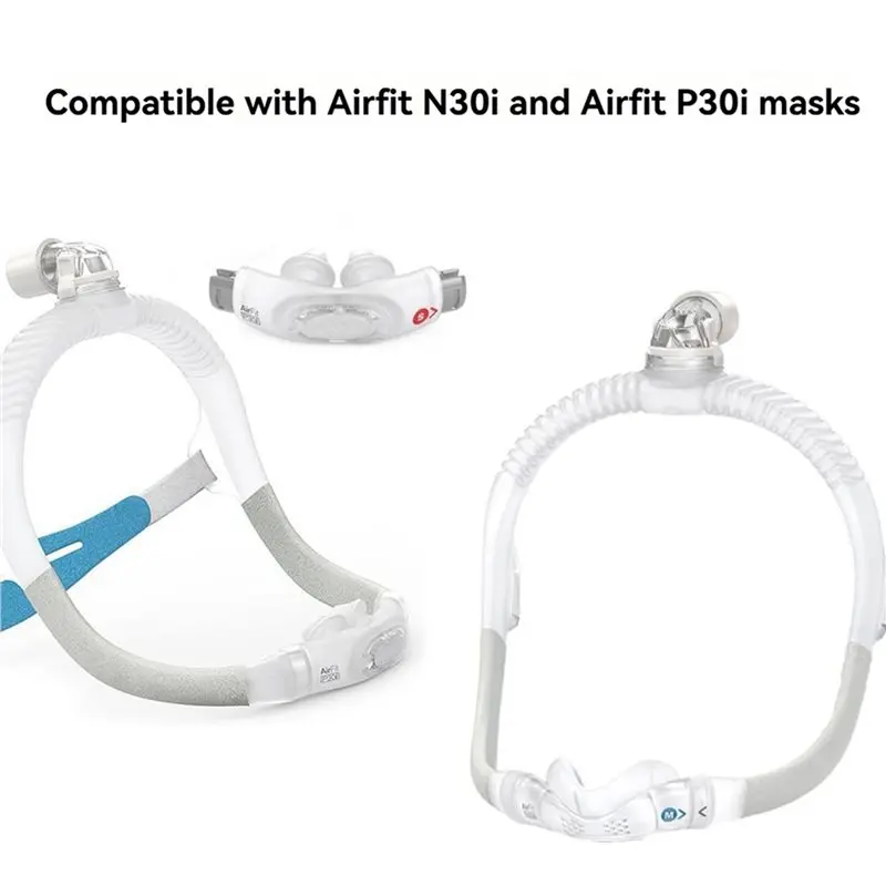 A27U Upgraded 2X For Resmed Airfit N30i/P30i Headgear - CPAP Nasal Mask Replacement Elastic Head Strap Gear - CPAP Parts &