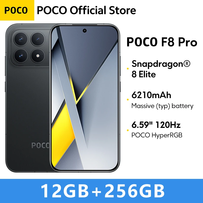 Newest POCO F8 Pro 5G Global Version Smartphone 256GB 512GB