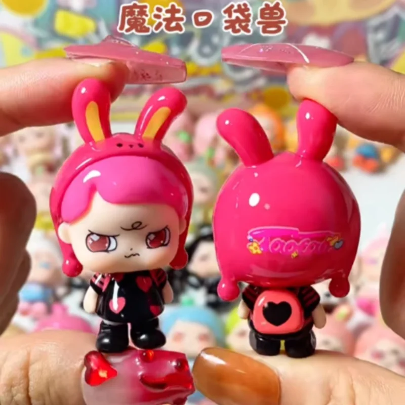 

New Mini Blind Box Taotao Escape Kindergarten Back To School Series Cute Mystery Box Adorable Doll Car Desktop Ornament Toy Gift