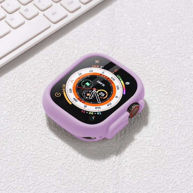 Weiche Silikonhülle für Apple Watch Ultra 4 3 49mm Zubehör Rundum-Schutzabdeckung iWatch Armband Ultra 4 Ultra3 49 mm – Detail 5