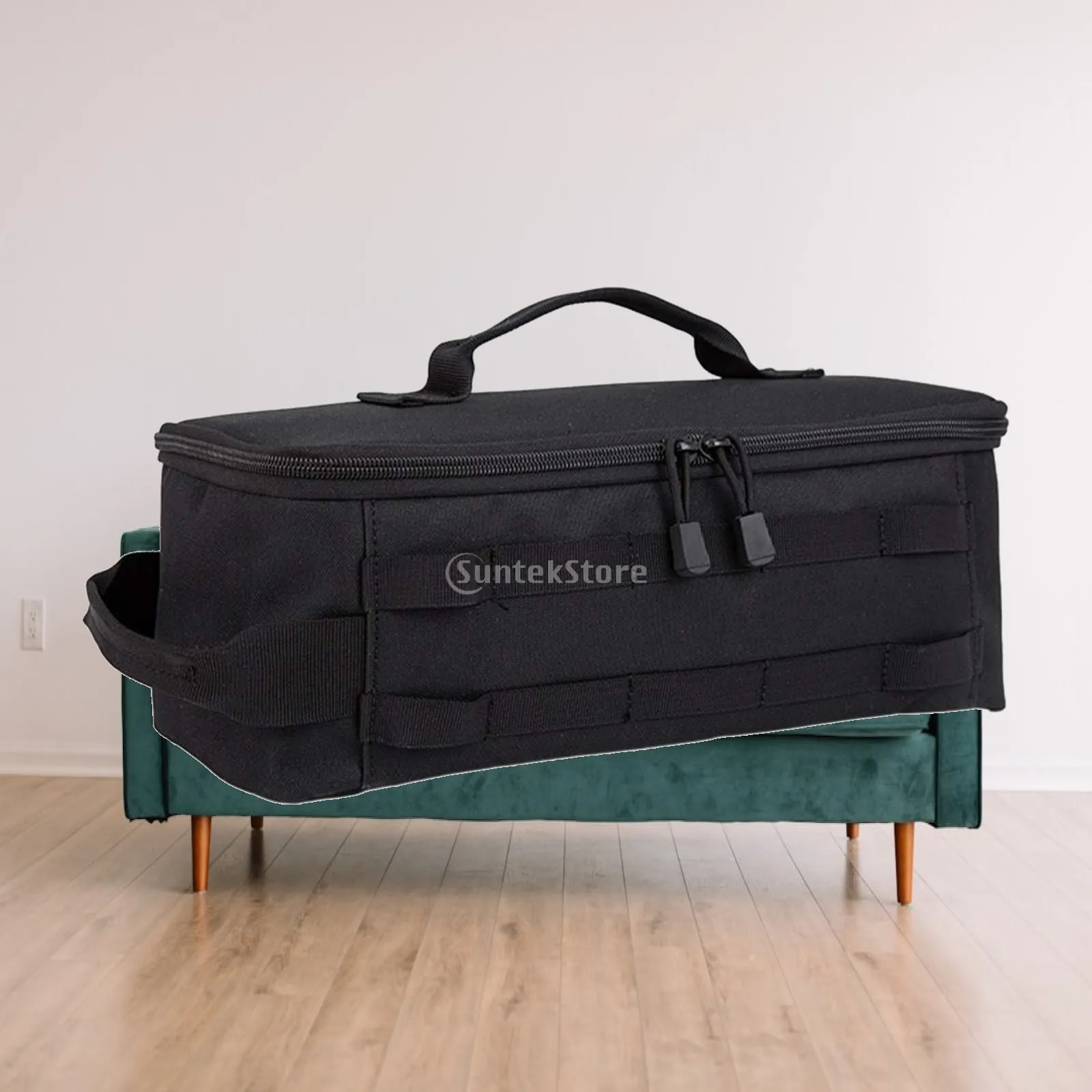 Tool Bag for Pliers Screwdrivers Wrenches Multi Use Outdoor Camping Storage Bag Accs Wide Mouth Tool Bag Tool Bag Organizer