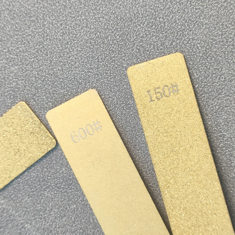 240-1000 Körnung Goldener Diamant-Schleifstein, Basisloser Schleif- und Polierstein-Set für RUIXIN Festwinkel-Messerschärfer