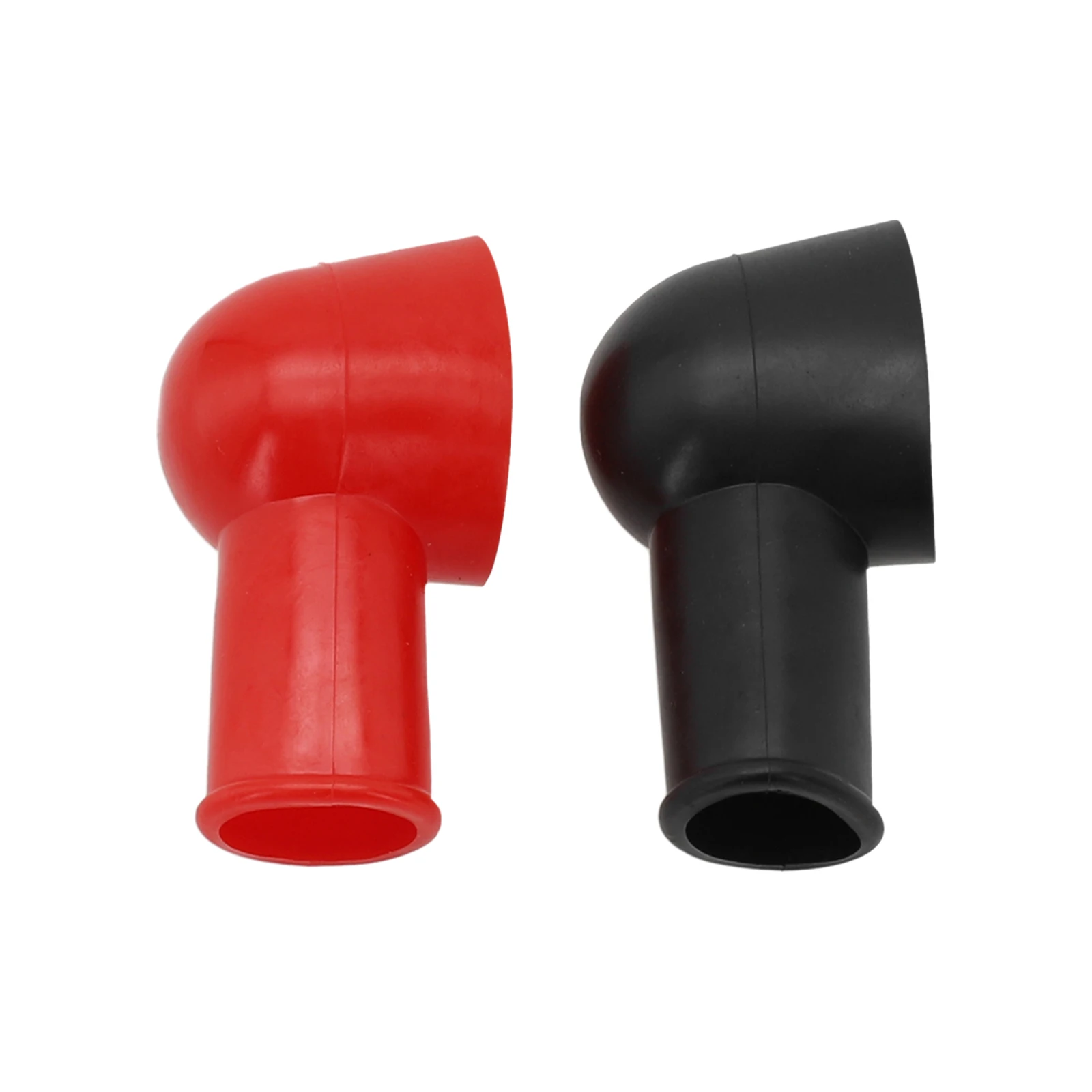 2pcs Battery terminal cover Cap Connector Auto Equipment Rubber Cover Insulating Protection Practical Accessory