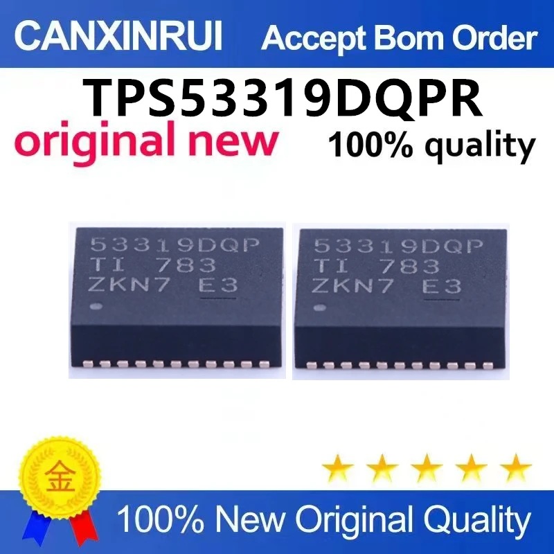 (5pcs-100pcs)Brand new original TPS53319DQPR LSON-CLIP-22 14A synchronous buck converter chip
