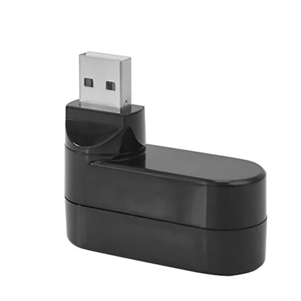 

2 .0 USB-концентратор, разветвитель для ПК, кабель-адаптер для ноутбука, поворотный на 180 ° Кабель 2.0 3 X Port