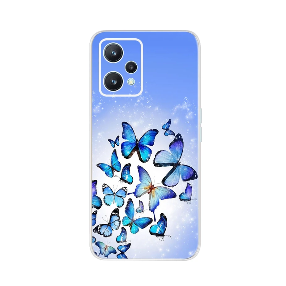 For Realme 9 Pro Case RMX3471 Cute Panda Cat Rose Soft Silicone Fundas For Oppo Realme 9 Pro Plus Realme9 Pro+ Phone Case Bumper