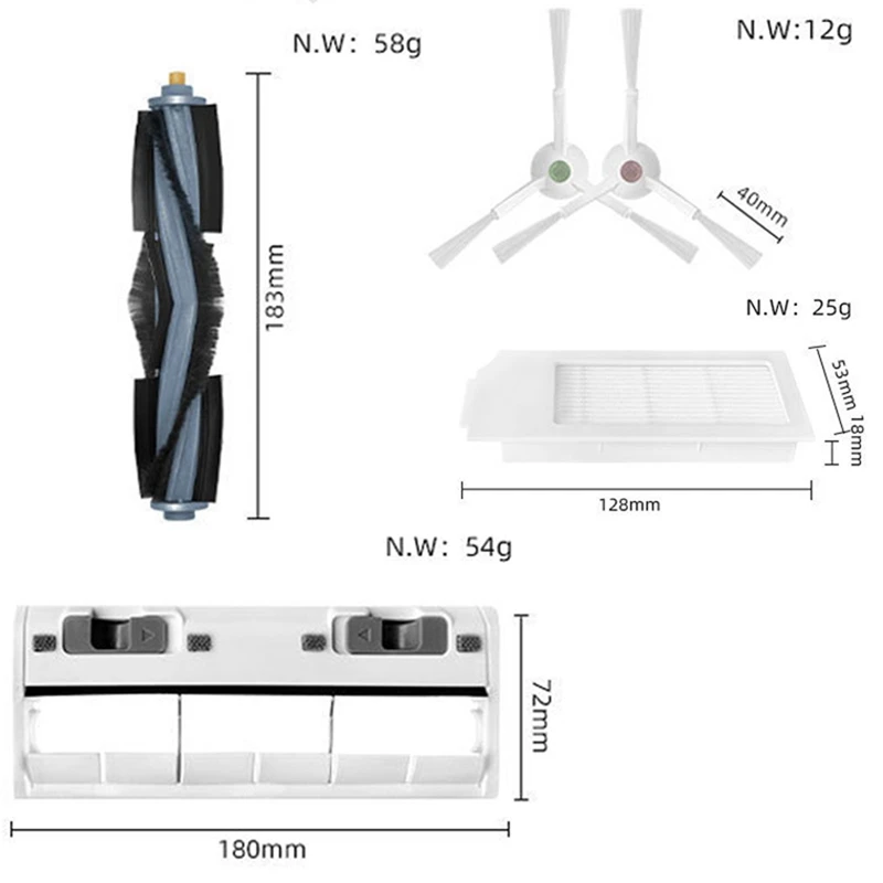 Фильтр НЕРА Для робота-пылесоса Ecovacs Debot X1 Turbo Omni