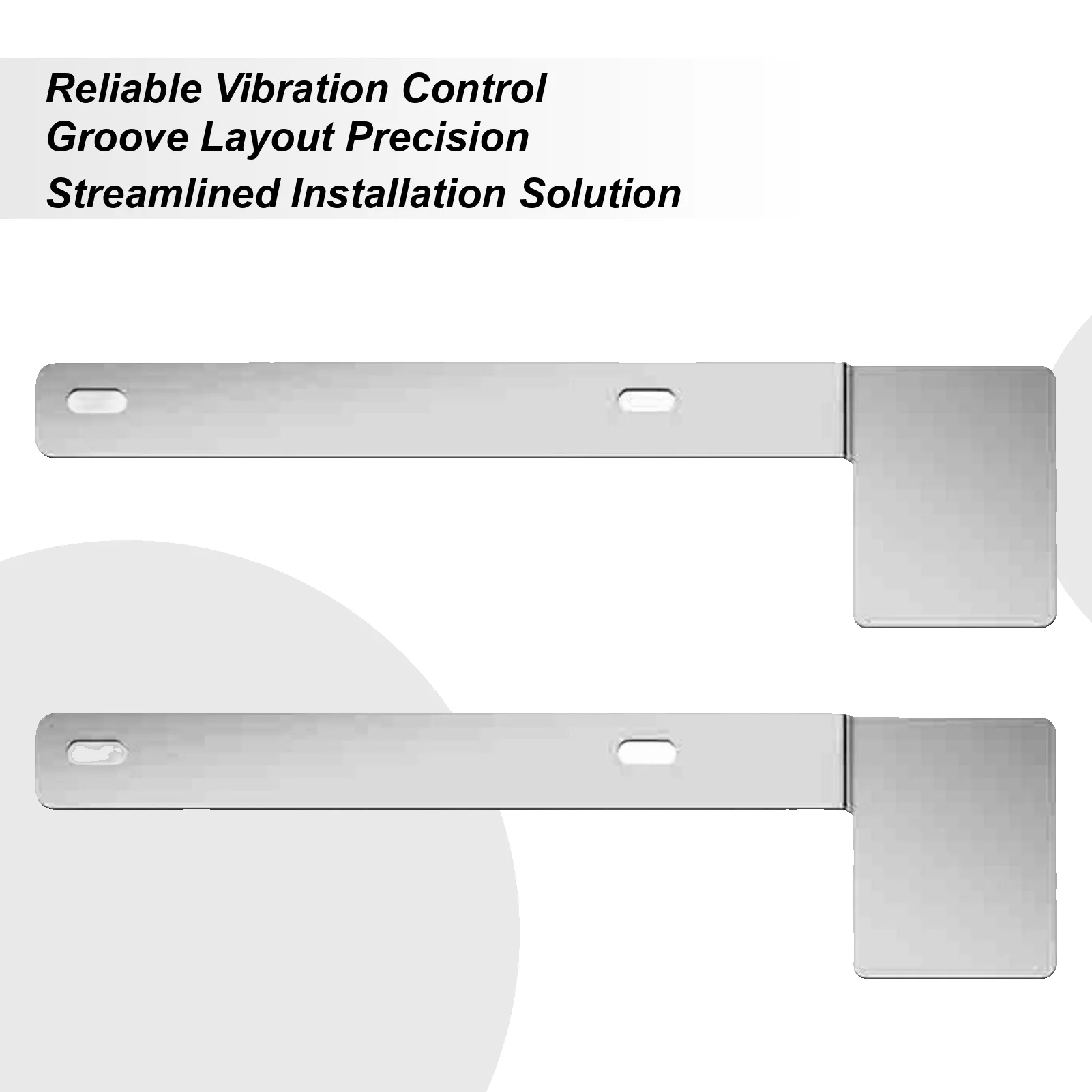 

License Sticker Mount Bracket 2 Pieces Stainless Steel Car Accessories Vertical License Sticker Bracket Mount For Car Truck