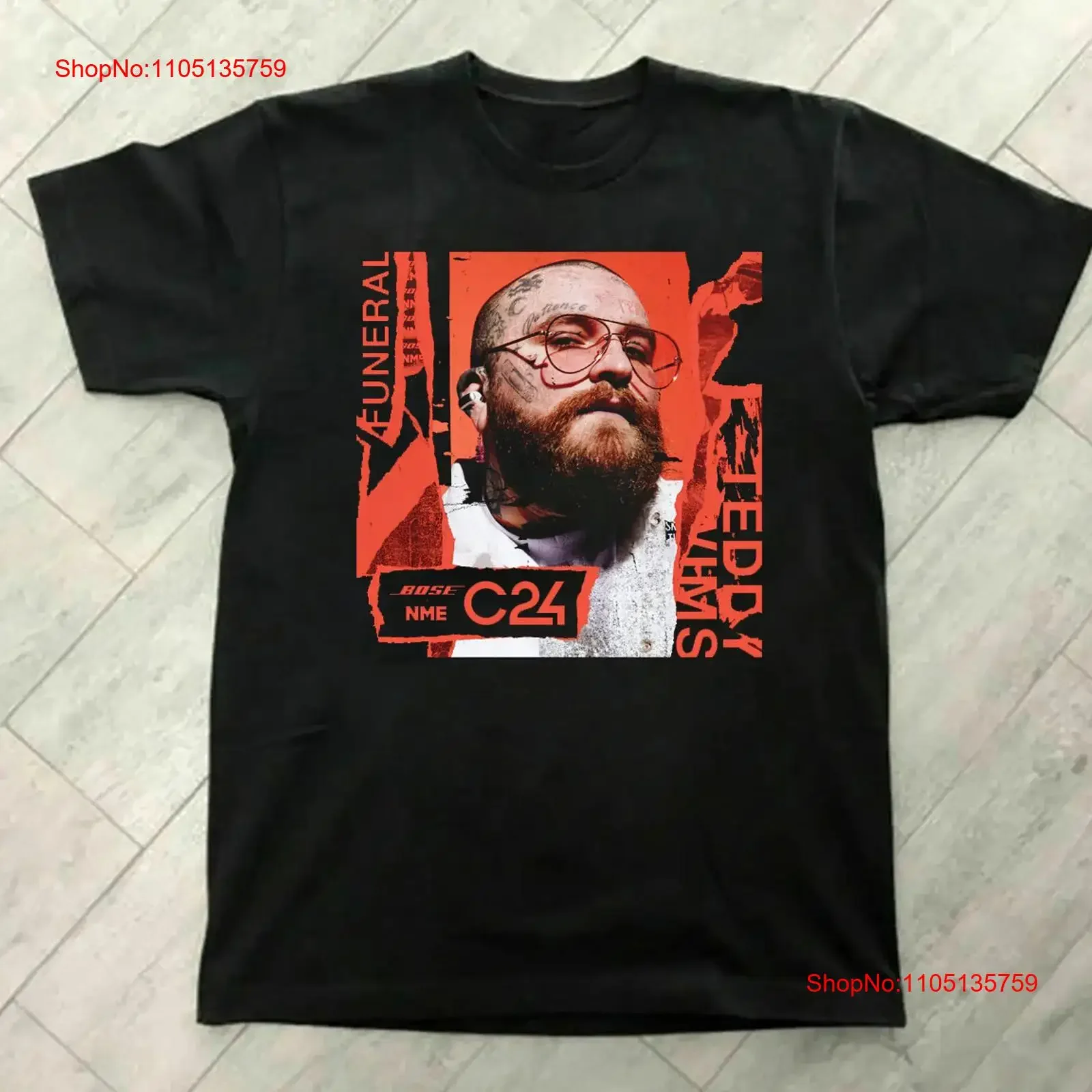 

Футболка из похоронного хлопка Teddy Swims Releases, все размеры GE065, винтажная стираная повседневная дизайнерская одежда, универсальная, слегка мужская