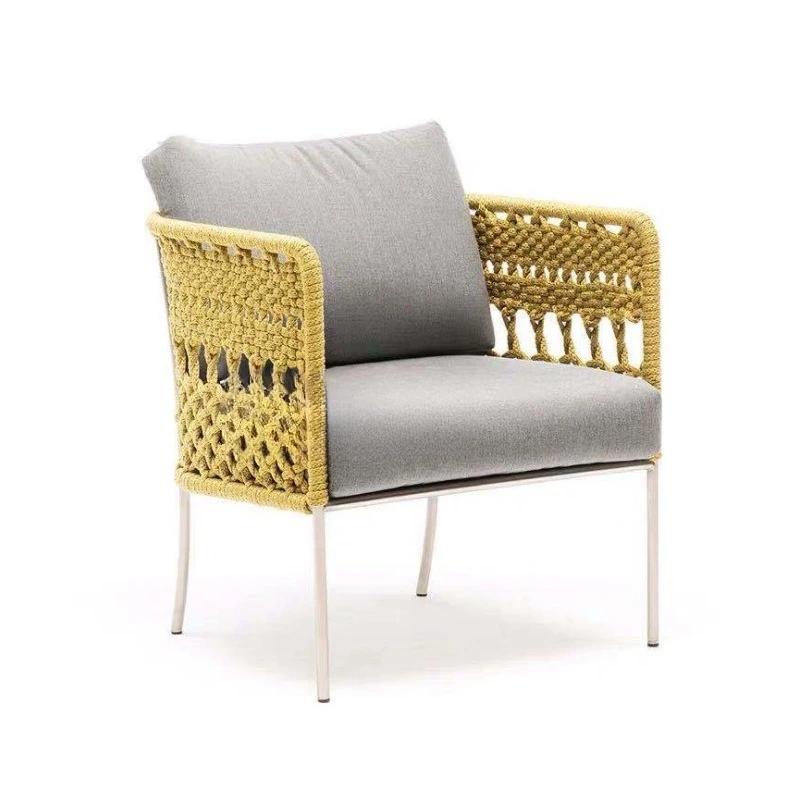 

Nordic outdoor sofa courtyard outdoor rattan furniture balcony table and chair combination living room hotel outdoor leisure