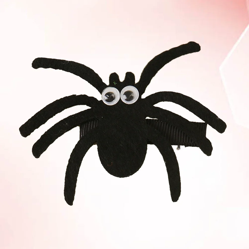 

5Pcs Halloween Spider Hair Clip Horror Hairpin Costume Party Photo Shoot Hair Accessories for Clips