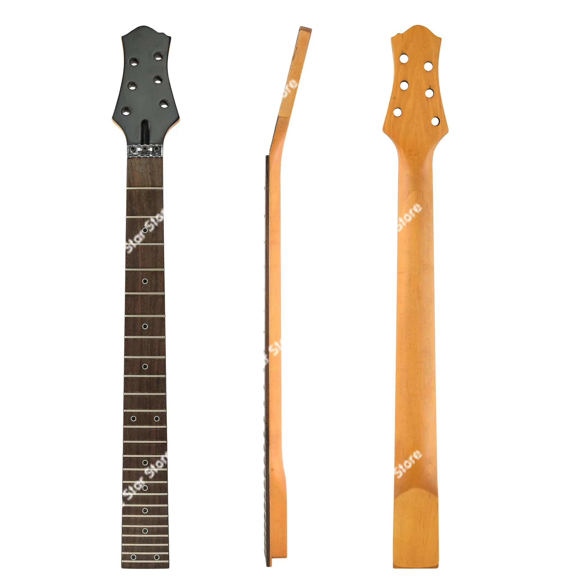 

Гриф для гитары LP, 24 лада, 25,6 дюймов, кленовый гриф, палисандровая накладка, с фиксатором струн