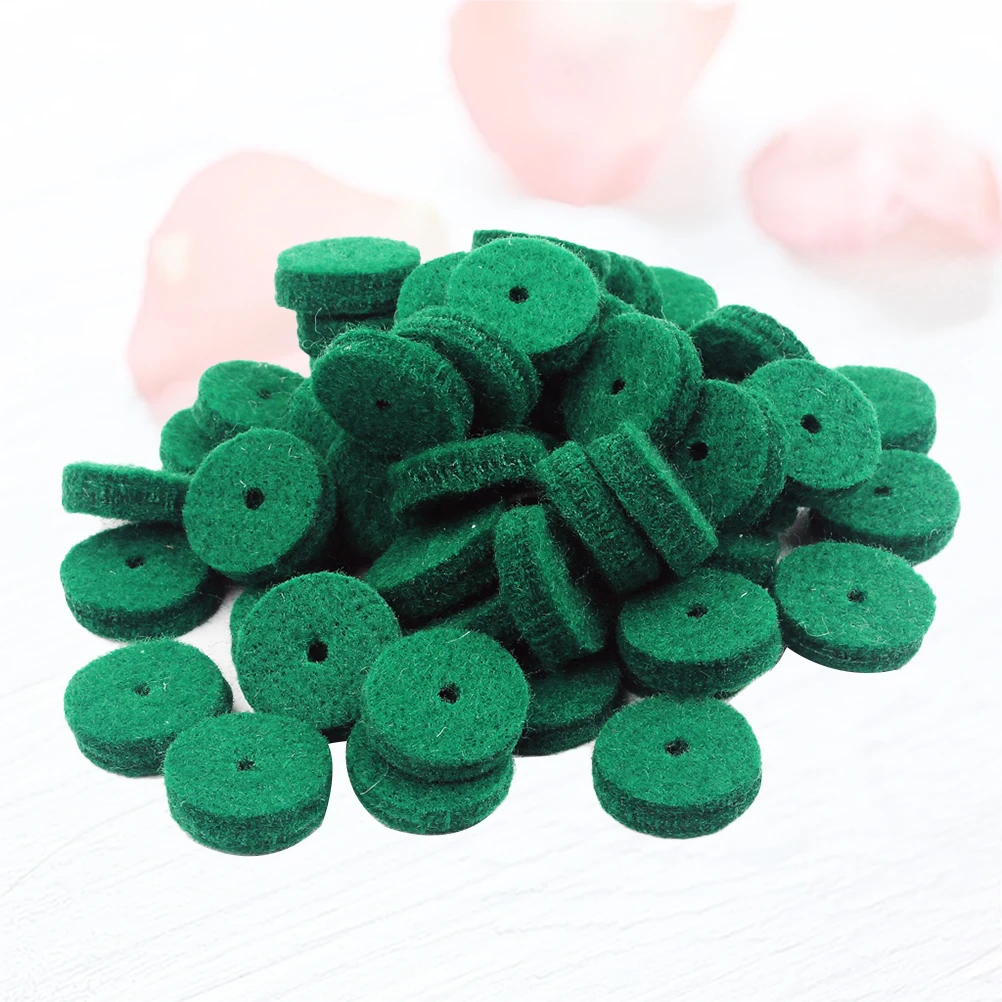 

90 pcs Piano Keyboard Washers Replacement Felt Balance Rail Punchings Repair Parts For Worn Keys Regulating Leveling Accessories