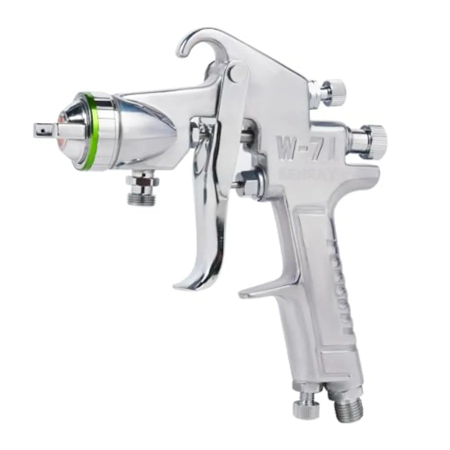 

Pressure Feed Air Spray Paint Gun Pressure Pot Paint Sprayer Without Cup - 1.5mm Nozzle