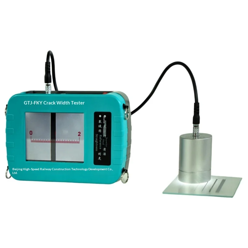 FKY High Precision Digital Concrete Crack Width Tester & Crack Depth Gauge 0.02-2mm Accuracy IP65 Protection 1-Year Warranty