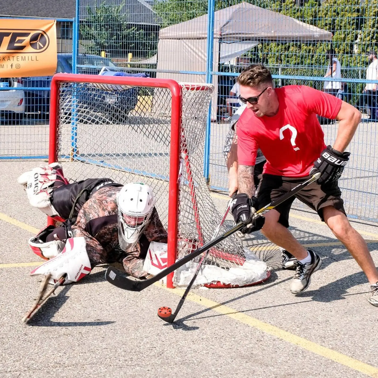 Roller Hockey Puck ABS High-density Street Land Hockey Sports Equipment Practice Pucks For Ice Inline Street Hockey Training