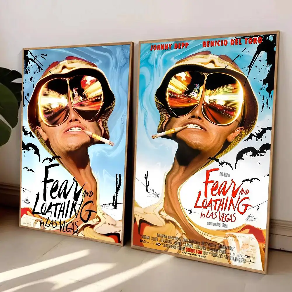 الخوف والكراهية في لاس فيغاس ملصق الفيلم ملصقات ذاتية اللصق مناسبة لأي سطح جدار مقاوم للماء والرطوبة #4