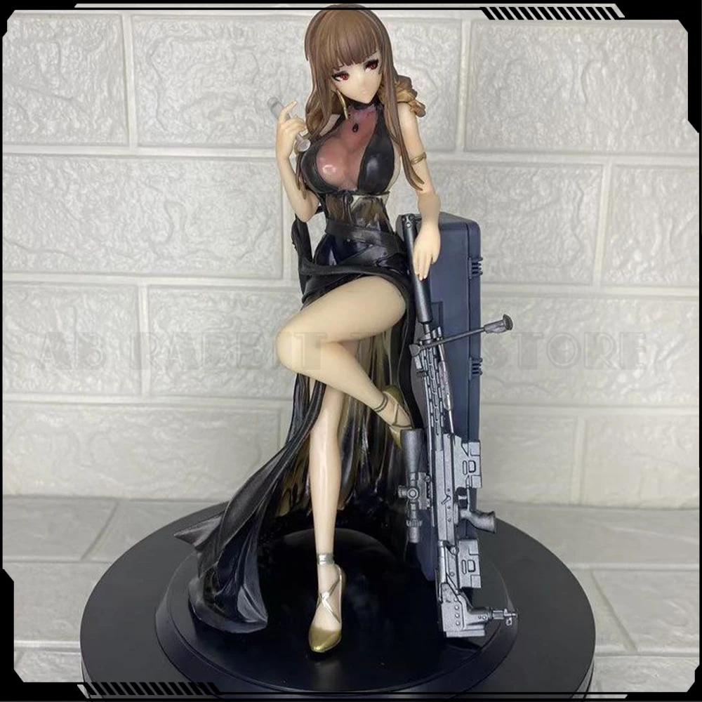 

23 см Frontline Game DSR-50 The Highest Bidder Аниме Фигурка Красивая Девушка Фигурка Коллекция Статуя Модель Орнамент Игрушка Подарок