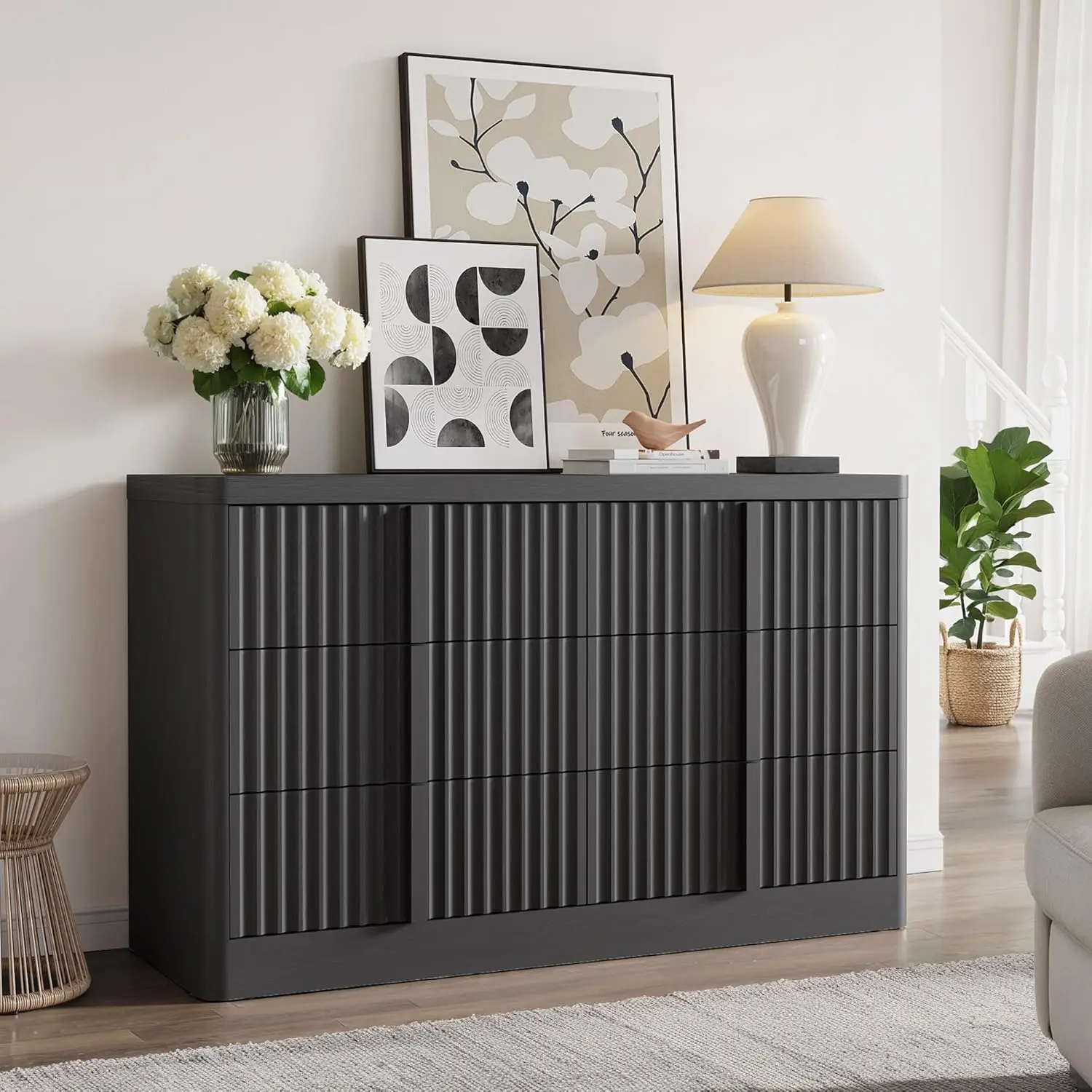 Fluted Dresser For …