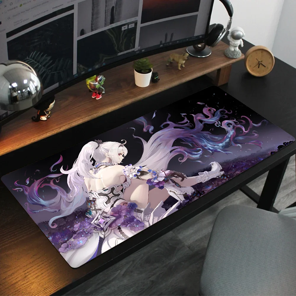 1pc Game Honkai Impact 3 Kiana Kaslana Mouse Mat Desk Mat With Pad Gaming Accessories Prime Gaming XXL Keyboard Pad Padding Mat