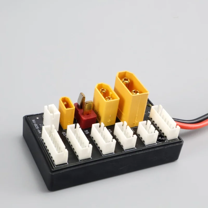 XT30 XT60 XT90 JST T Plug 2-6S Placa de carga paralela conector de cargador de batería Lipo para cargador Imax B6 B6AC ISDT Q6 Lite