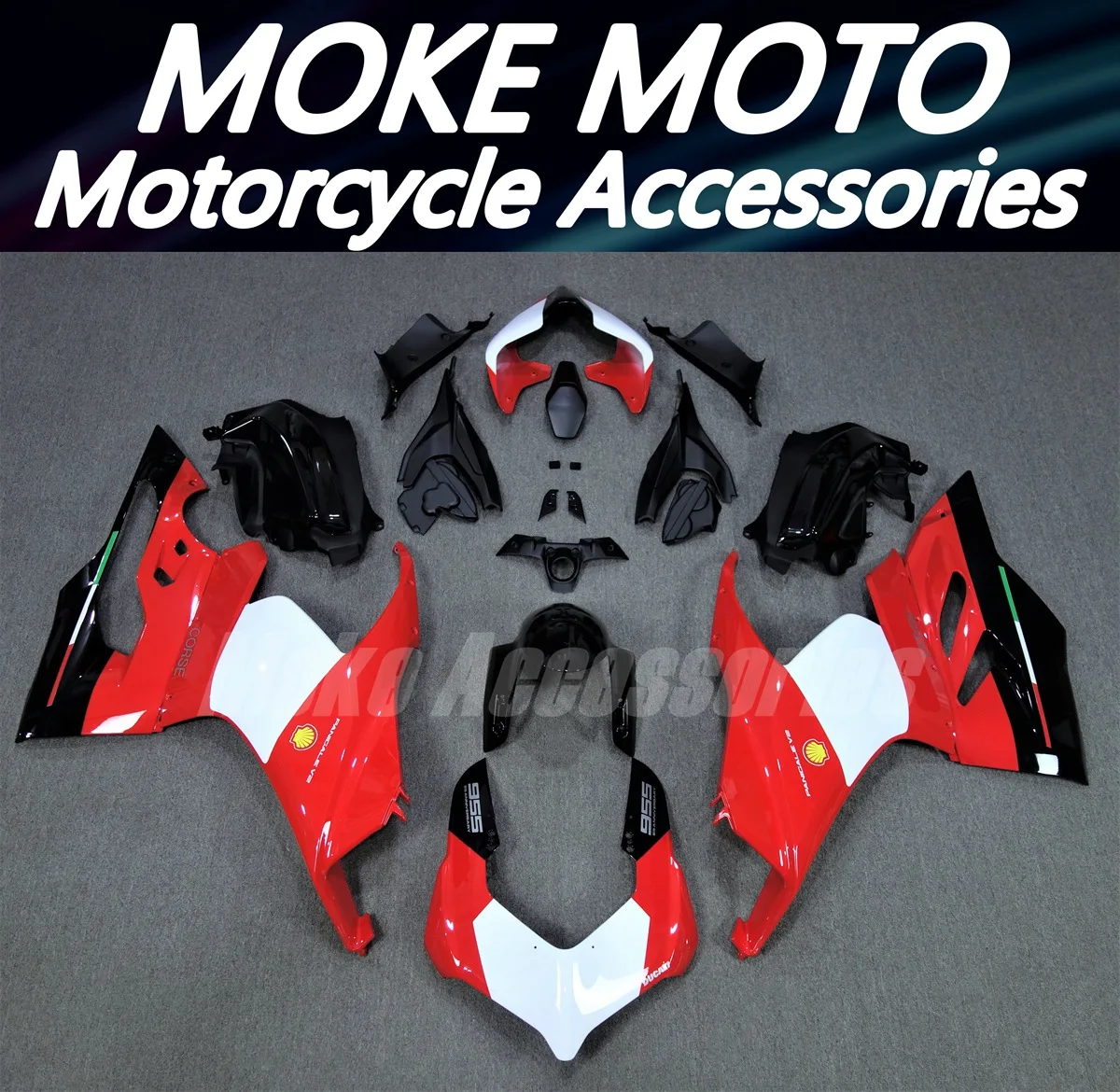 

Fairings Kit Fit For Panigale v2 2020 2021 2022 Bodywork Set 20 21 22 Abs High Quality Injection Red anniversary