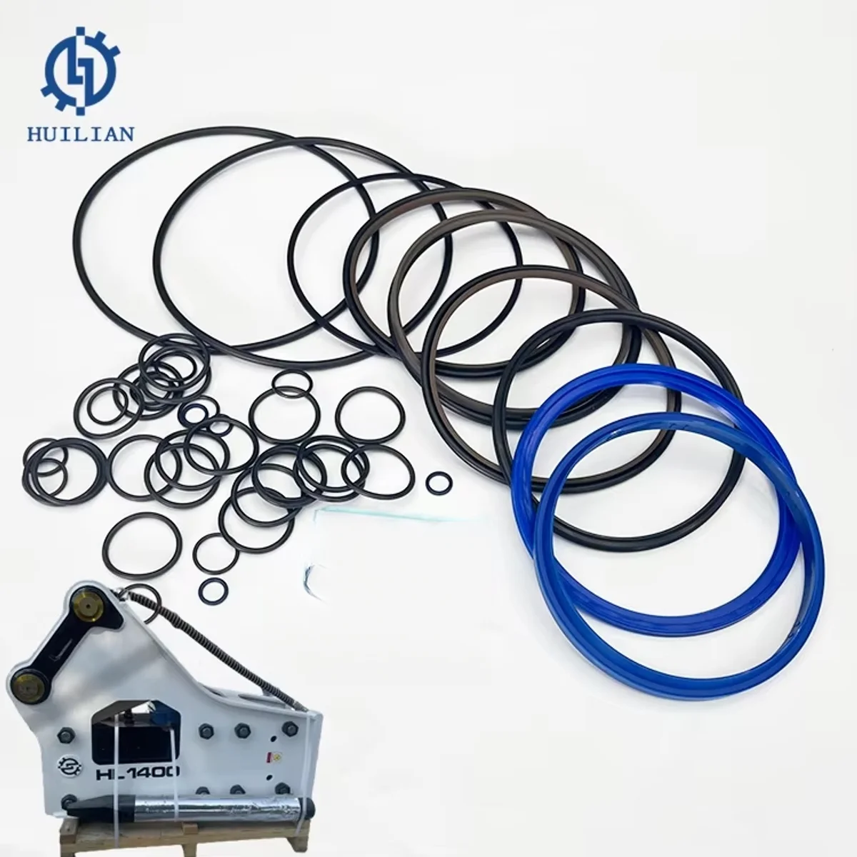 

For Durable HB2000 HB2500 HB3600 MB700 MB750 Excavator Hydraulic Breaker Hammer Spare Parts Construction Machinery Oil Seal Kit
