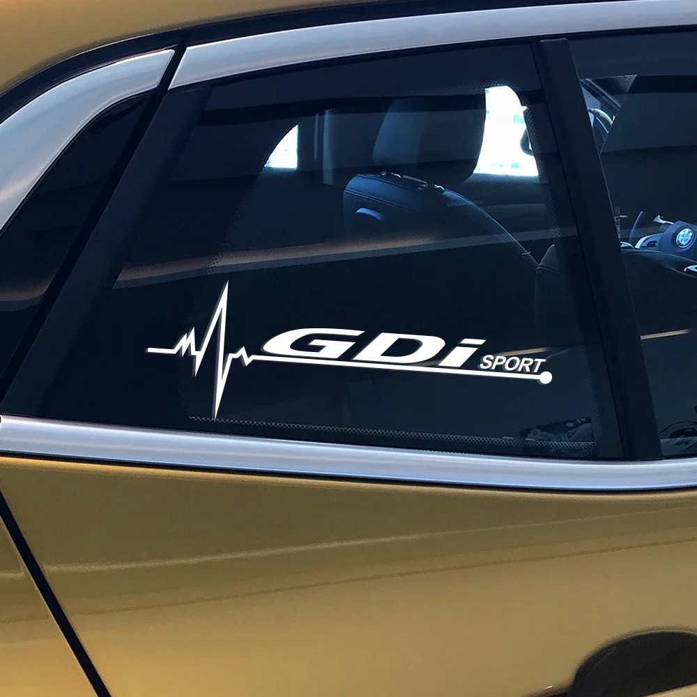 ملصقات نافذة السيارة الجانبية ملصق البرق ملحقات ضبط السيارات لشركة Hyundai i40 i30 i10 i20 IX35 IX20 Solaris Azera Santafe GDi