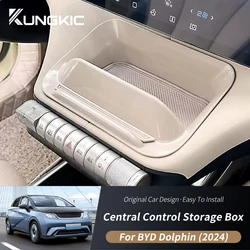 Central Control Storage Box for BYD Dolphin 2024 Atto Screen Instrument Table Accessories Interior Storage