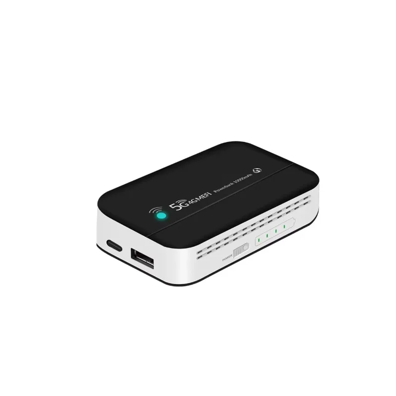 4G WiFi 6 Pocket Router E5771h-937 with 10000mAh Power Bank 1 SIM Card Outdoor VoIP Support for Seamless Connectivity